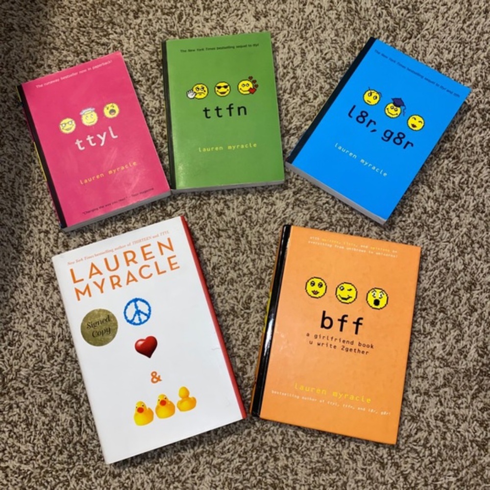Lauren Myracle books (5) teen novels